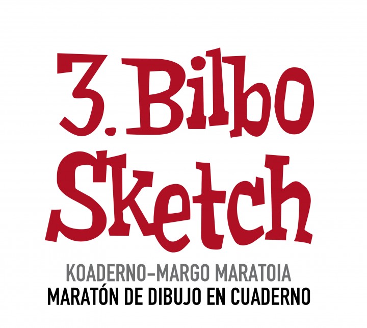 Bilbo  Sketch  3.  Koaderno  margo  maratoia.  Arte  Eder  Jardunaldiak.